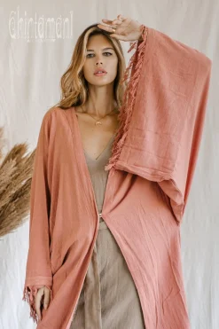 Chintamani Alchemistry Wide Sleeve Kimono / Soft Pink^ Kimono & Cover Up