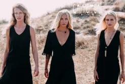 Chintamani Alchemistry Wrap Boho Dress / Black^ Wrap Dress
